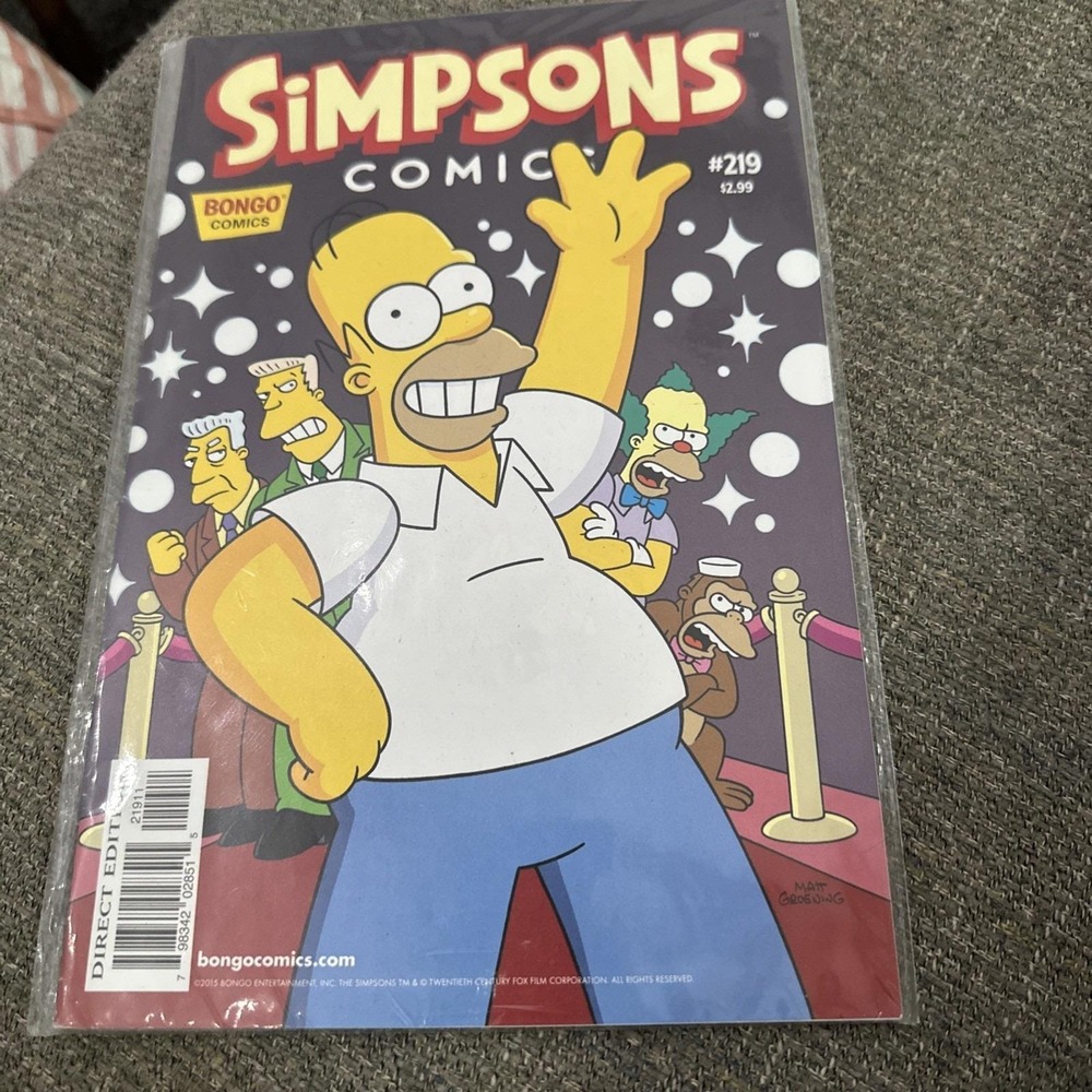 Simpsons Comics #219 (2015 - Bongo Comics)
